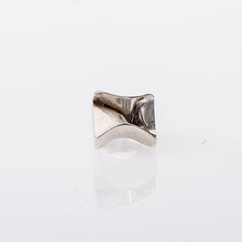 RING, "Carina" sterlingsilver, Björn Weckström Lapponia 1972.
