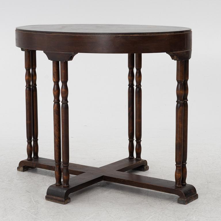 Sidobord, 1900-talets första hälft.