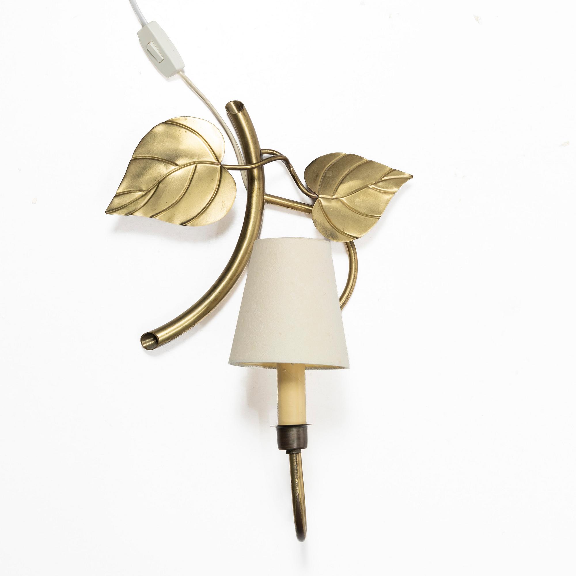 A wall lamp, Swedish Modern, 1940s.