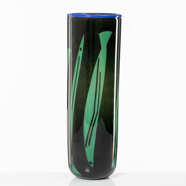 Anne Nilsson, vas, glas, Orrefors 1988.