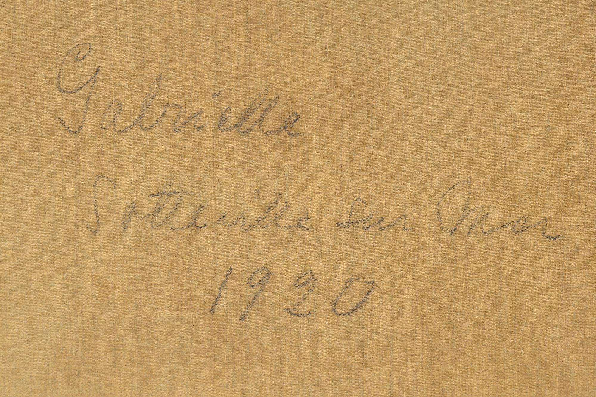 Birger Simonsson, oil on canvas, signed BS.