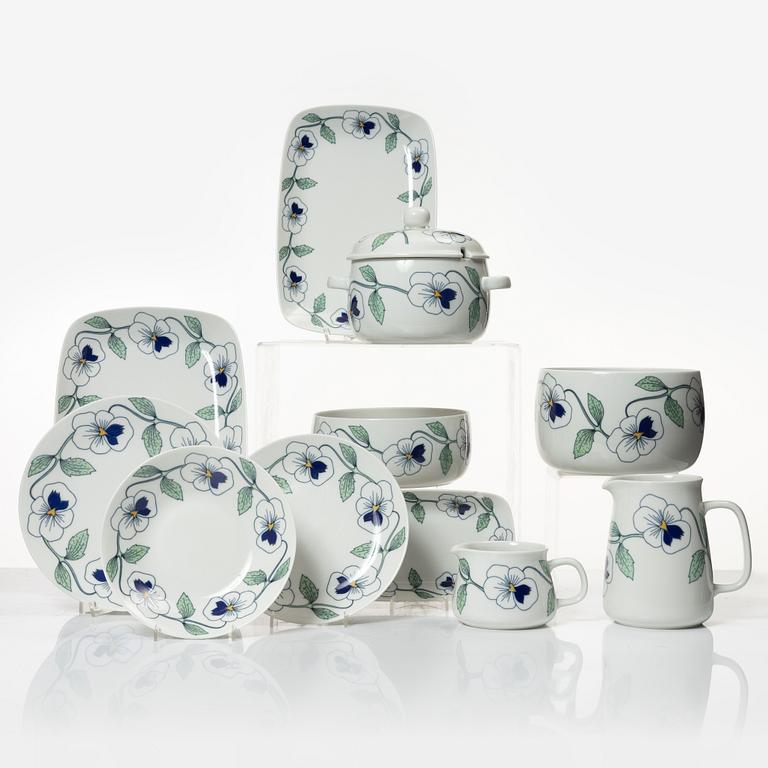 Sylvia Leuchovius, matservis, 30 delar, "Sylvia", 250 år Jubileumsservis, Rörstrand.