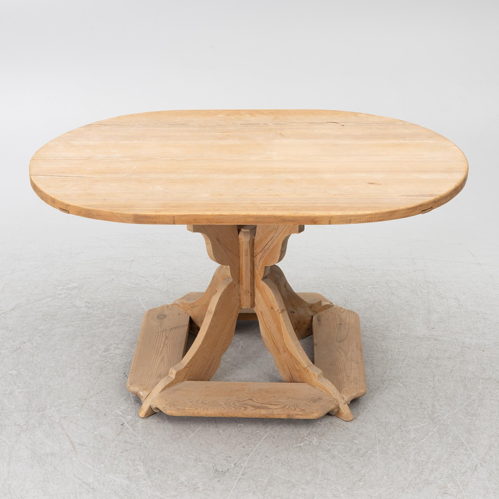 A table, Dalarna, 19th century.