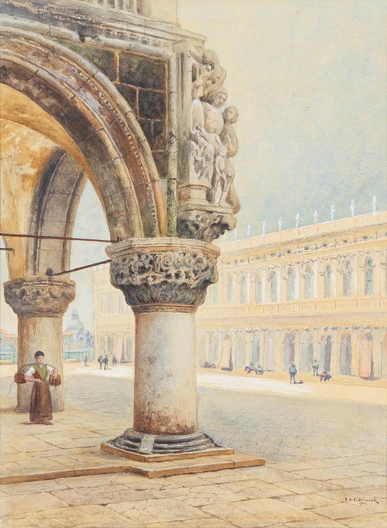 Frans Wilhelm Odelmark, Venedig.