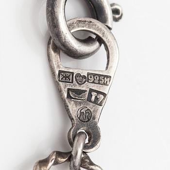A sterling silver bracelet, model 425. Kalevala Koru, Helsinki 1972.