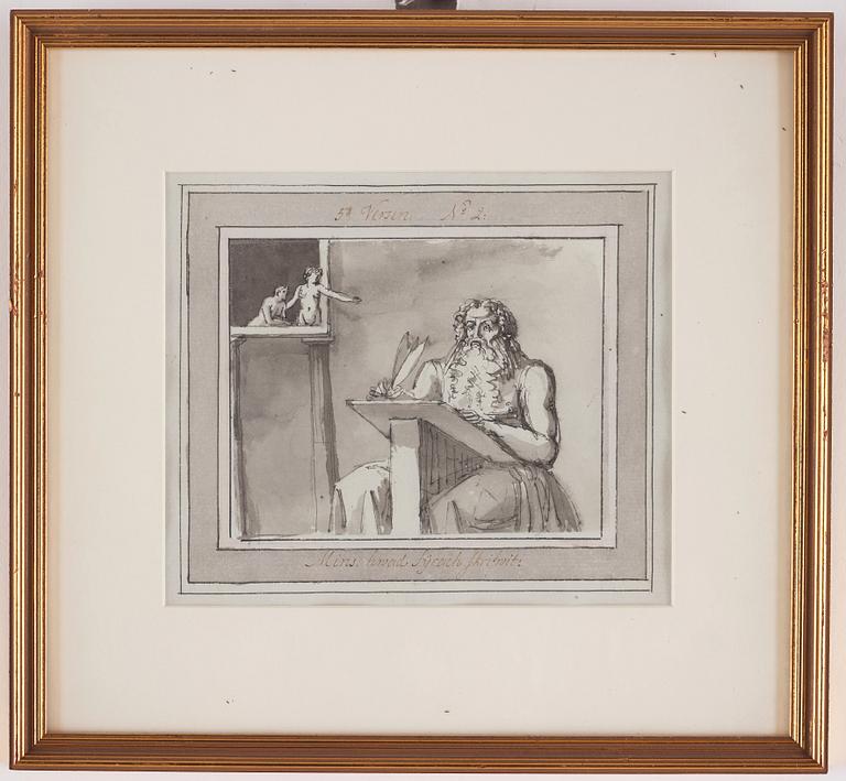 Carl August Ehrensvärd, "Goda gosse, glaset töm". Serie av dryckesvisor, 24 st.