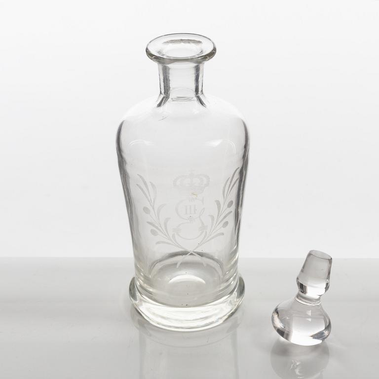 A 12-piece glass service, Reijmyre Glasbruk.