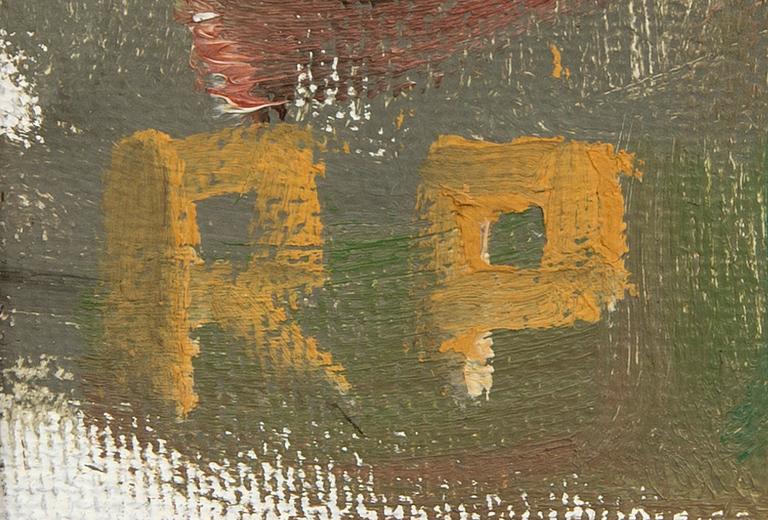 Ragnar Person, a signed oil on canvas.
