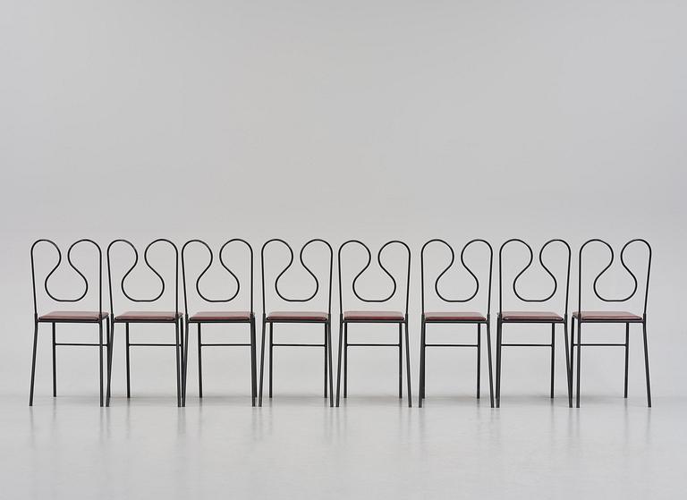 Jonas Bohlin, a set of eight "Liv" chairs, Jonas Bohlin Design AB, Stockholm, post 1997.