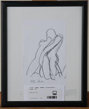 DAHL, PETER, blyertskiss, sign.