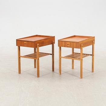 Pair of bedside tables, 1960s.