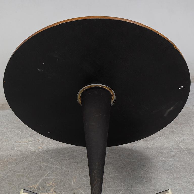 VERNER PANTON, a rosewood veneered 'Cone Table' from Frem Røjle, Denmark.