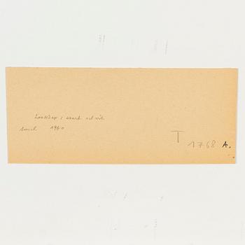 Endre Nemes, inkwash, signed and dated -60.