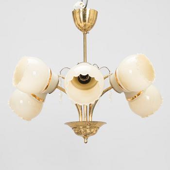 A 1950s chandelier.