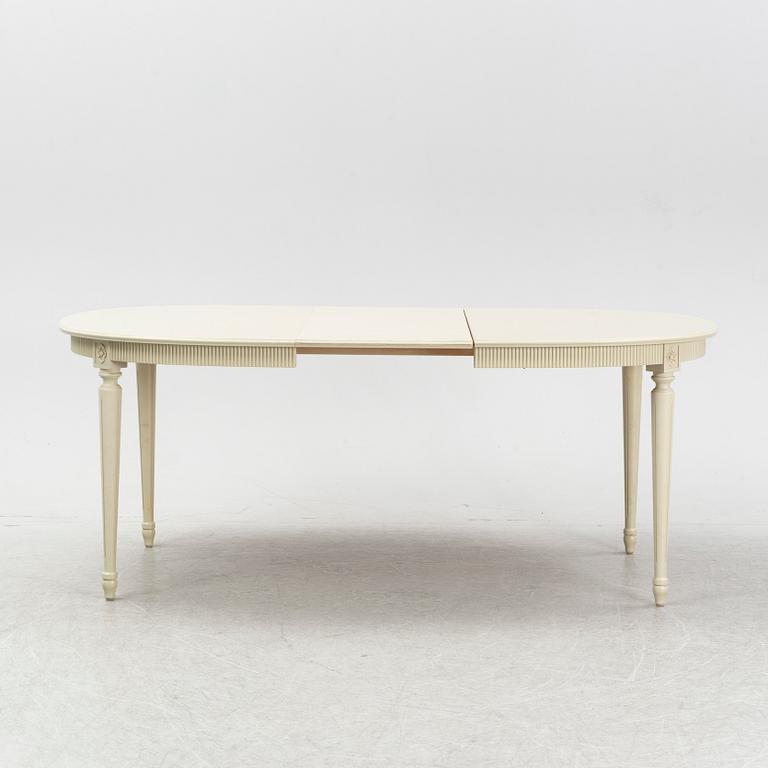Matbord, Gustaviansk stil, Citymöbler, Tibro, 1979.