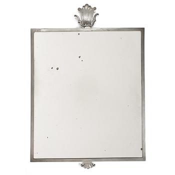 Edvin Ollers, a pewter mirror, Schreuder & Olsson, Stockholm, 1926.