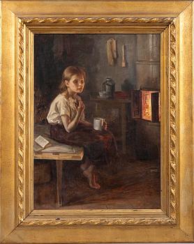 282. Elin Danielson-Gambogi, A GIRL BY THE OVEN.