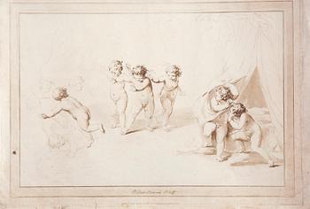 TRYCK, 2 st. 1700/1800-tal.