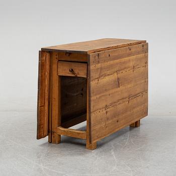 A 19th century gate-leg table.