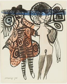 Beverloo Corneille, Two Figures.
