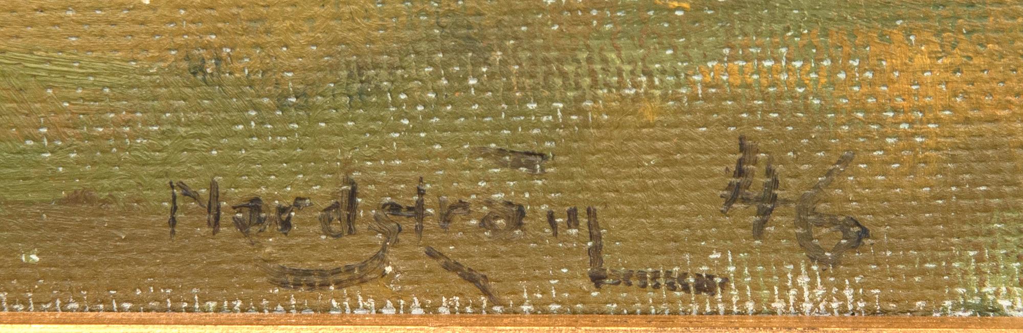 Gerhard Nordström,  "Ribbersborg mot Limhamn".