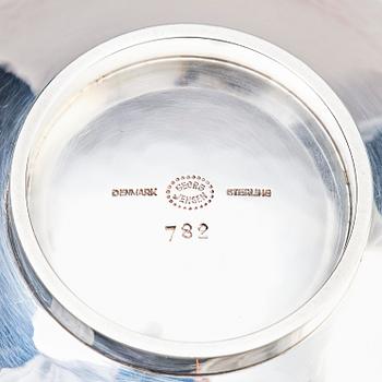 Georg Jensen, a sterling silver bowl, model 782, post 1945.