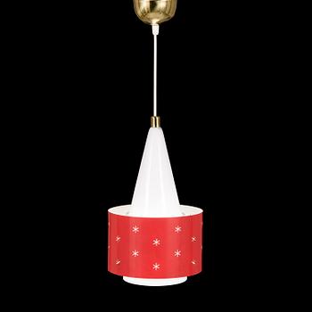 PAAVO TYNELL, a mid-20th century 'K2-10' pendant light for Idman.