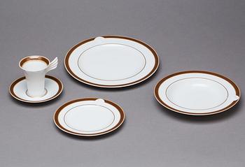 Servisdelar, 5 delar Versace, Rosenthal.