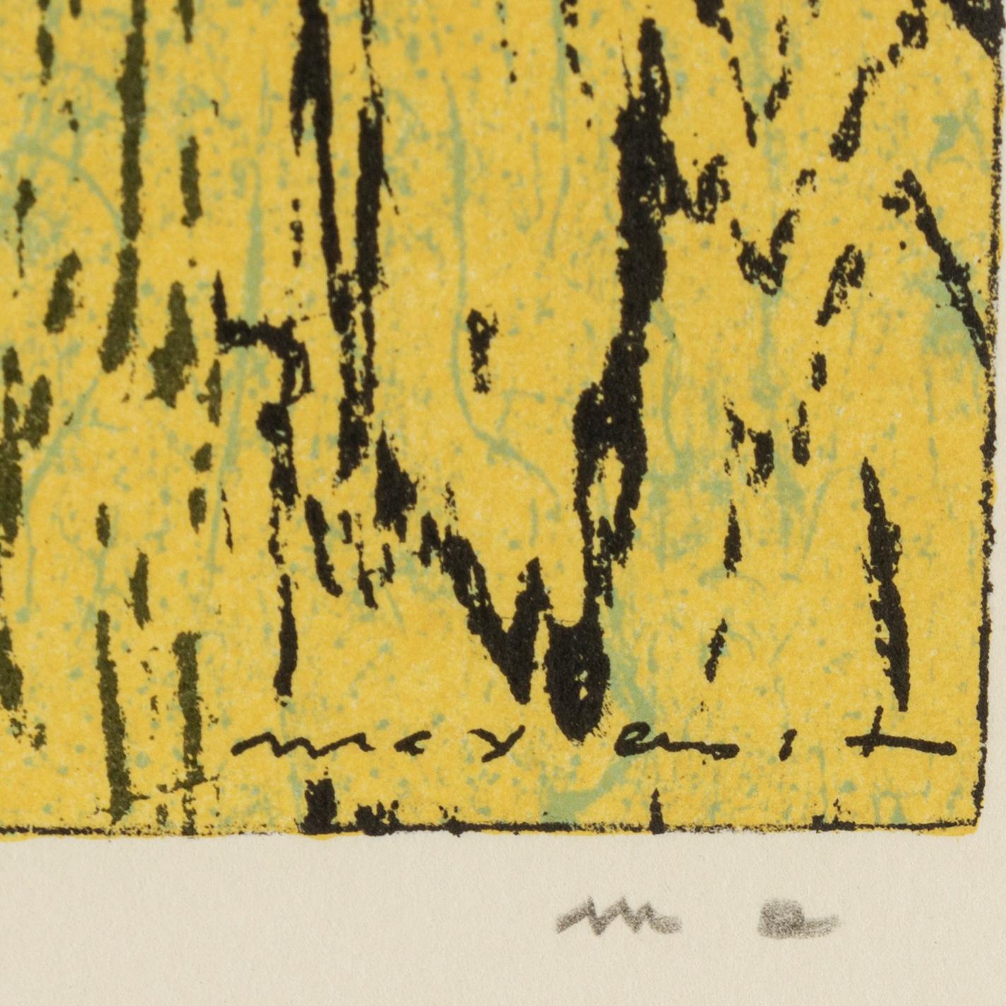 MAX ERNST, litografi, monogramsignerad med blyerts samt signerad i tryck, numrerad 32/99.