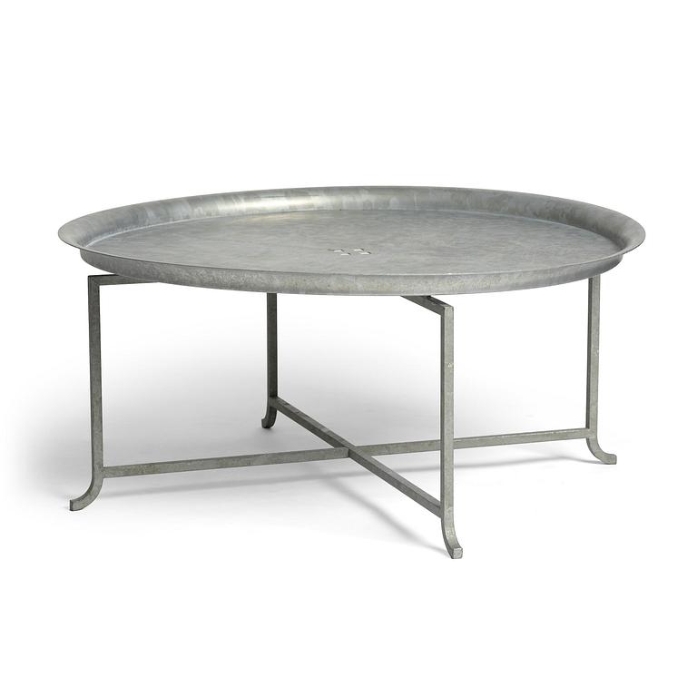 Per Öberg, a "Jeanette" coffee or garden table, ed. 10, Ambolt Smide for Interiör Plus, Stockholm, post 1993.