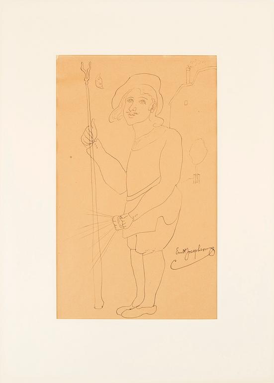 Ernst Josephson, "The Night Watchman".