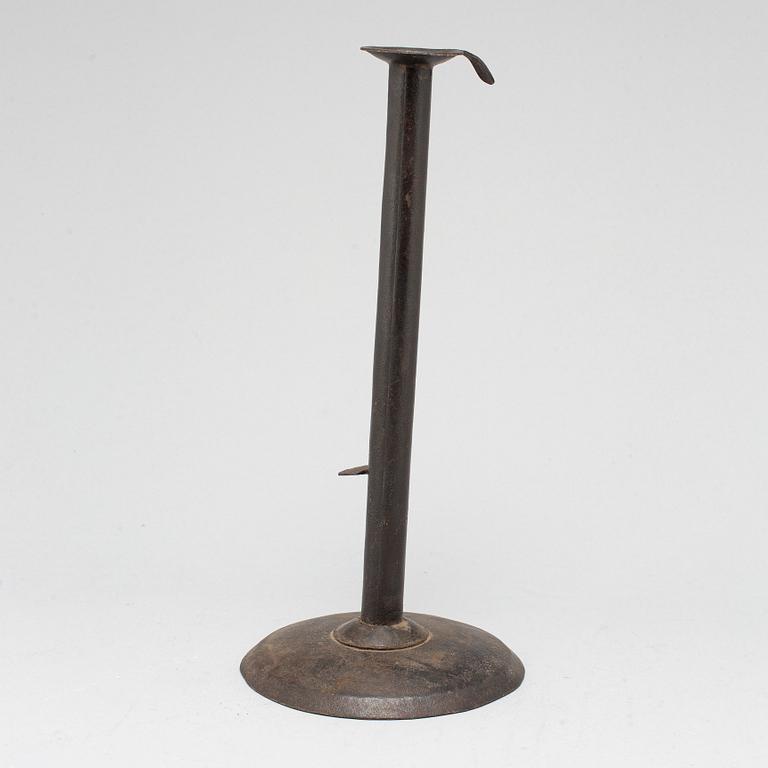 LJUSSTAKE, plåt, 1700-/1800-tal.