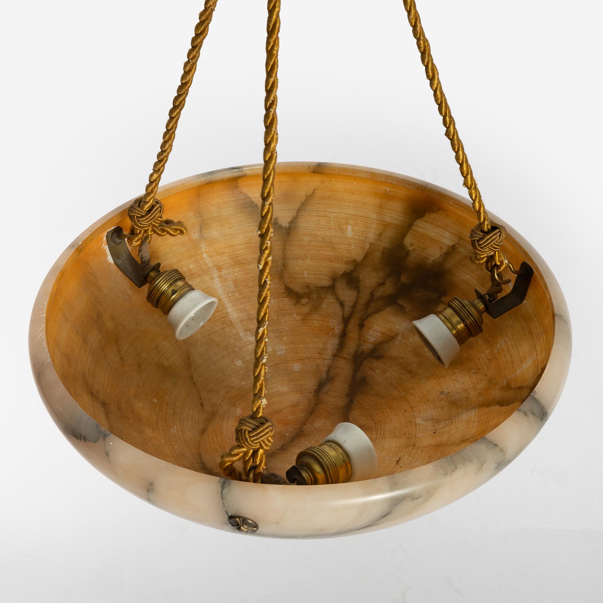 A ceiling pendant, 1920s.
