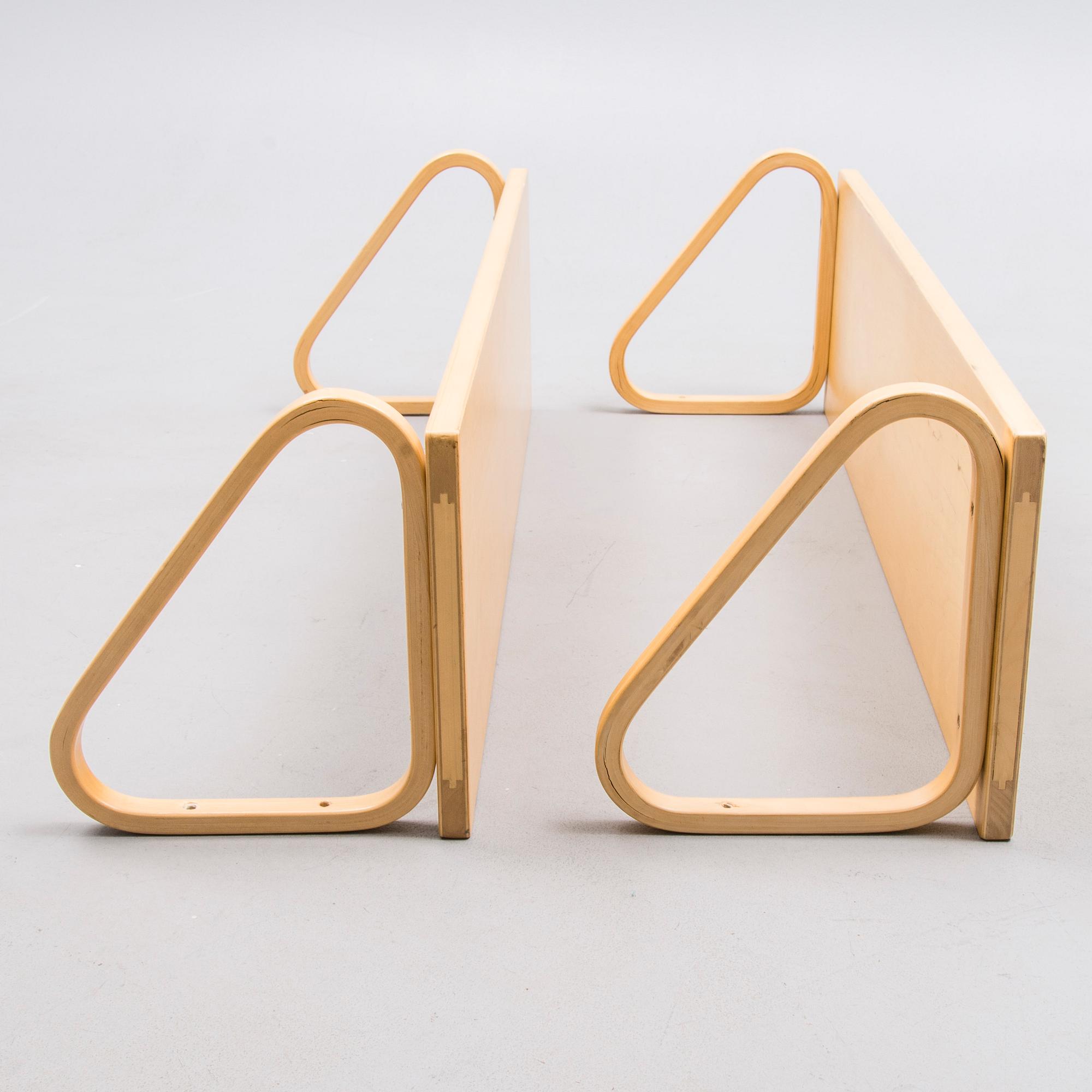 HYLLOR, 2 st, Alvar Aalto, Artek 1900-talets slut.