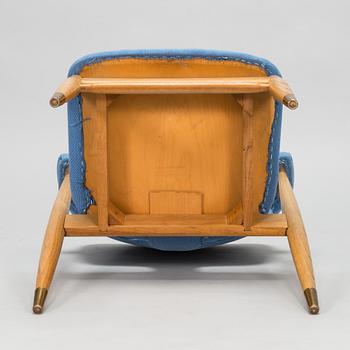 Ilmari Tapiovaara, a mid-20th-century 'Domus Lux' armchair for Lukkiseppo.