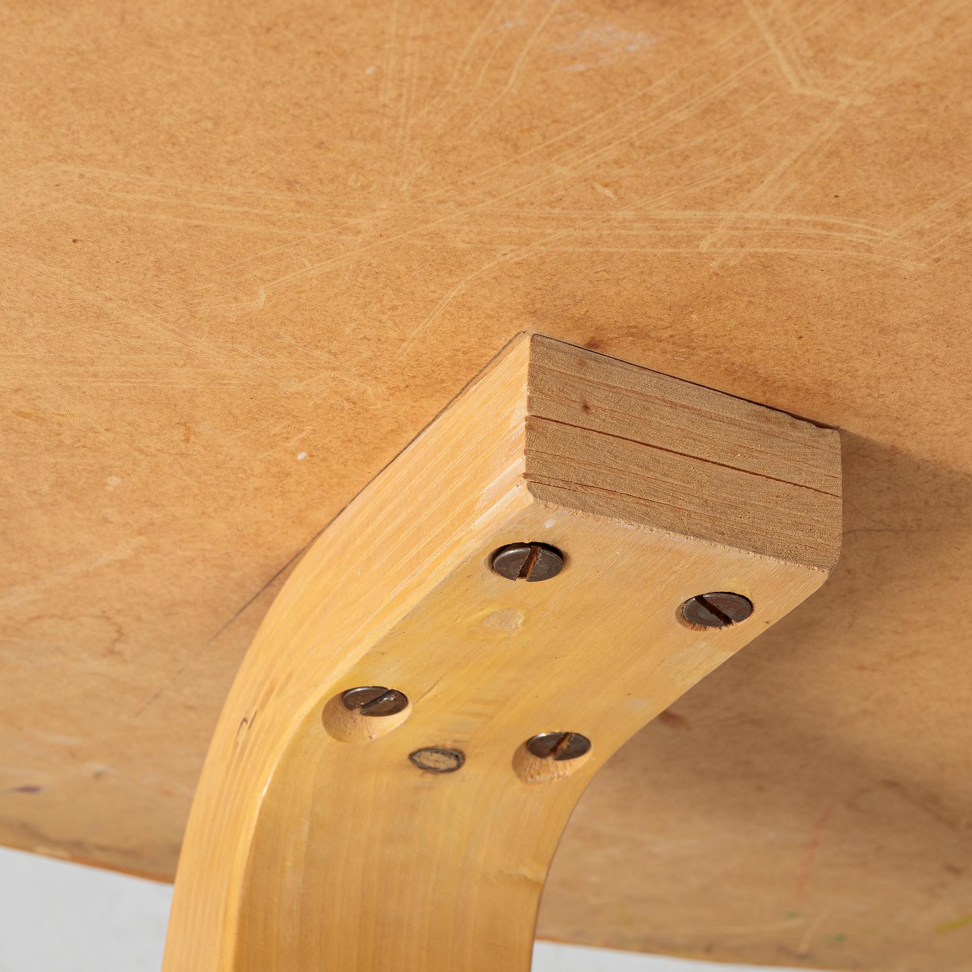 Alvar Aalto, four pieces of children's furniture, Artek.