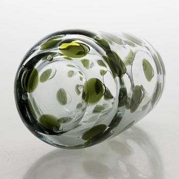 Saara Hopea, vase, “Panther”, signed S. Hopea Nuutajärvi Notsjö -55.