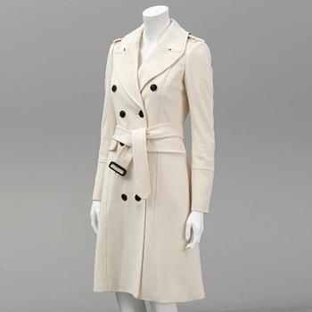 BURBERRY, a wool coat, size UK 6/Ger 34.