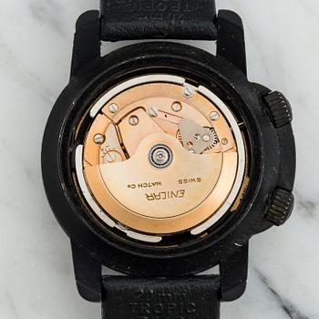 ENICAR, Sherpa 600, OPS, wristwatch, 40 (43) mm.
