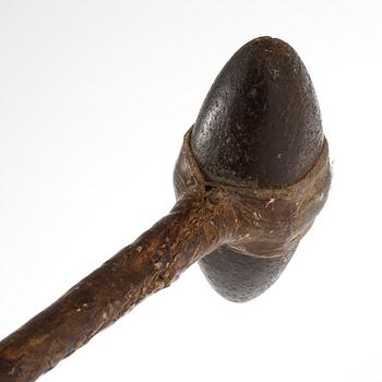 PRÄRIEINDIANERS STRIDSKLUBBA, USA, 1800-tal.