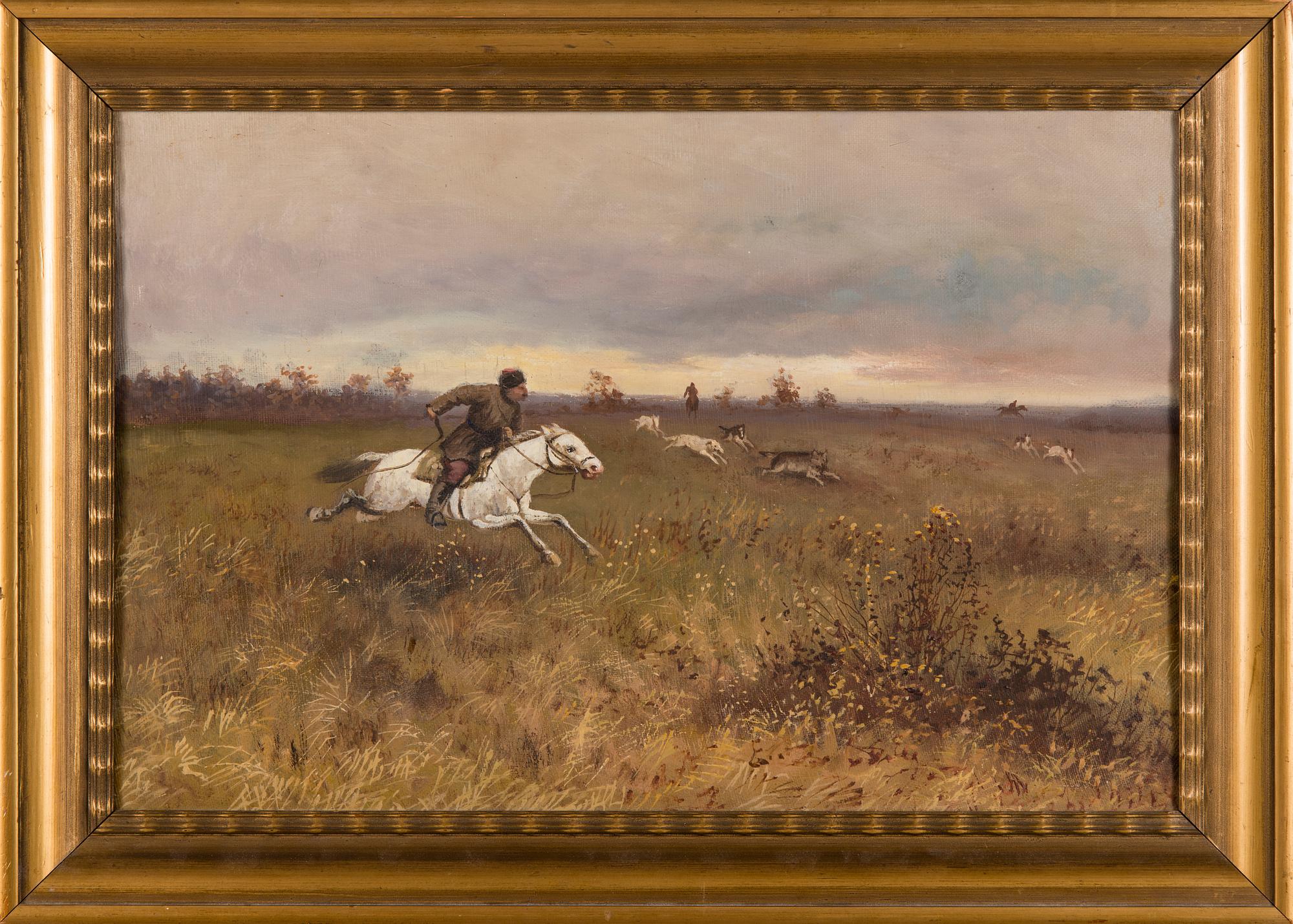 RYSK KONSTNÄR, 1900-talets början, olja på duk, ej signerad.