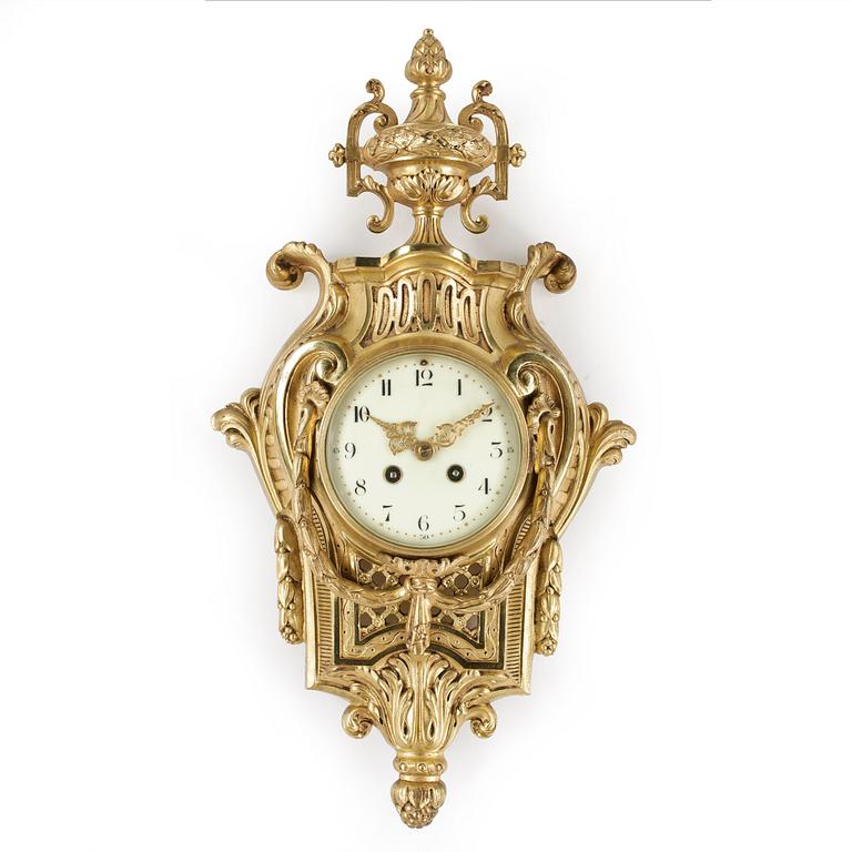 VÄGGPENDYL, Louis XVI-stil, Japy & Frérès, Frankrike, 1900-talets första hälft.