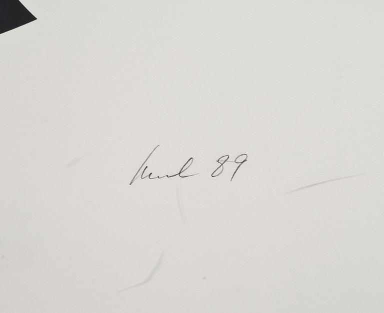 RAUL MEEL, färgserigrafi signerad och numrerad 10/50.
