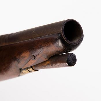 A late 18th Century Italian flintlock pistol.