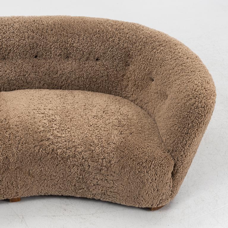 Sofa, Slagelse møbelfabrik, Denmark, 1930’s.