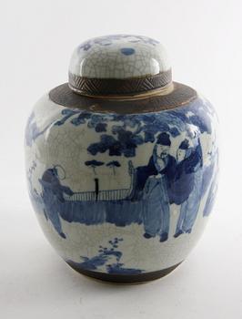 BOJAN MED LOCK, porslin, Kina.