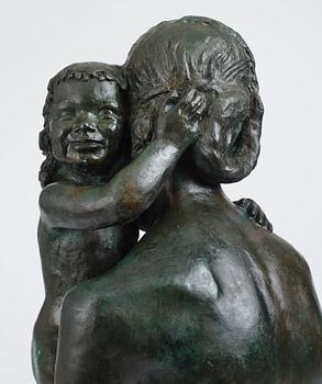 Nils Möllerberg, "Mor och barn" (Mother and child).