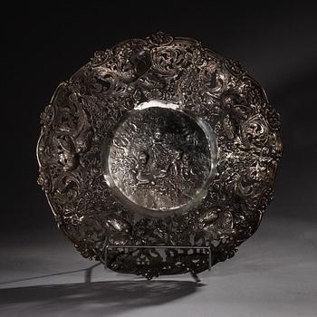 SKÅL, silver, Reino Johannes Harju, Helsingfors 1971. Vikt ca 678 g.