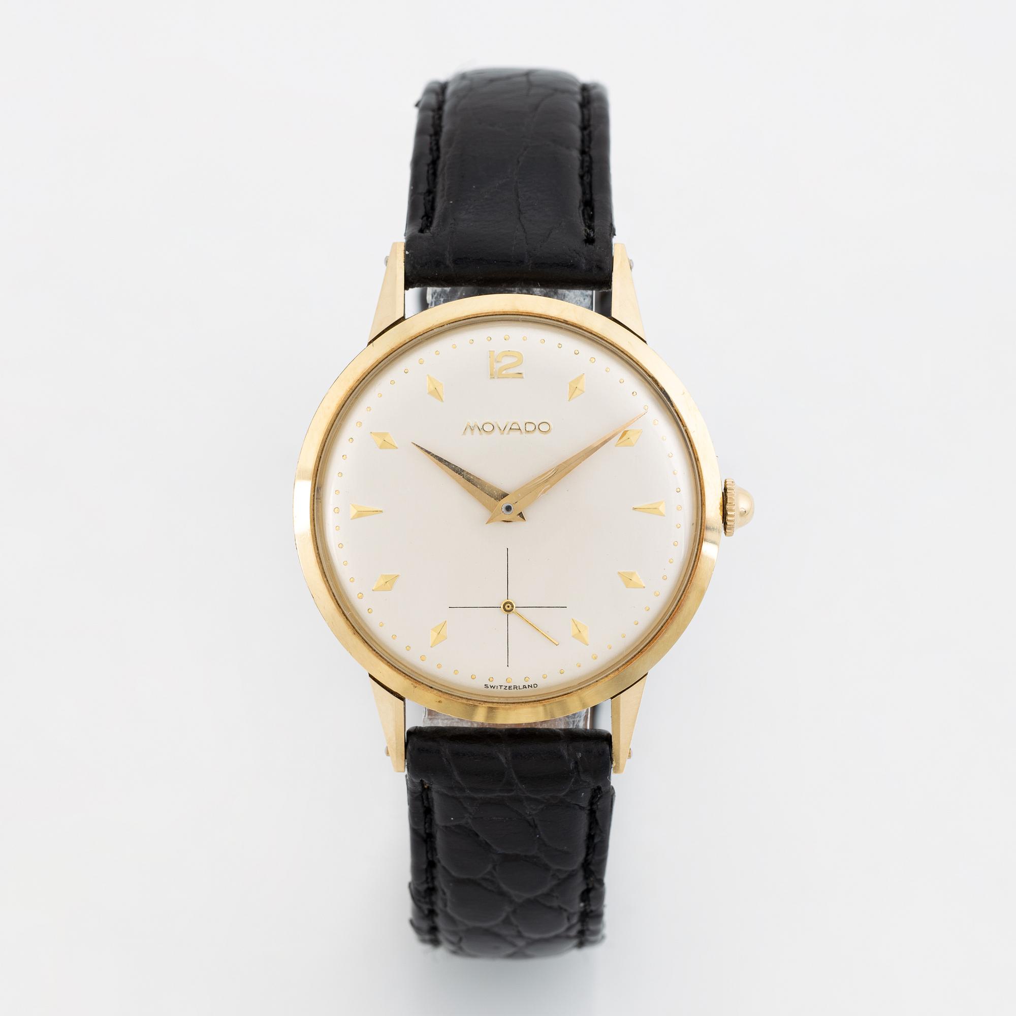 Movado, wristwatch, 33,5 mm.