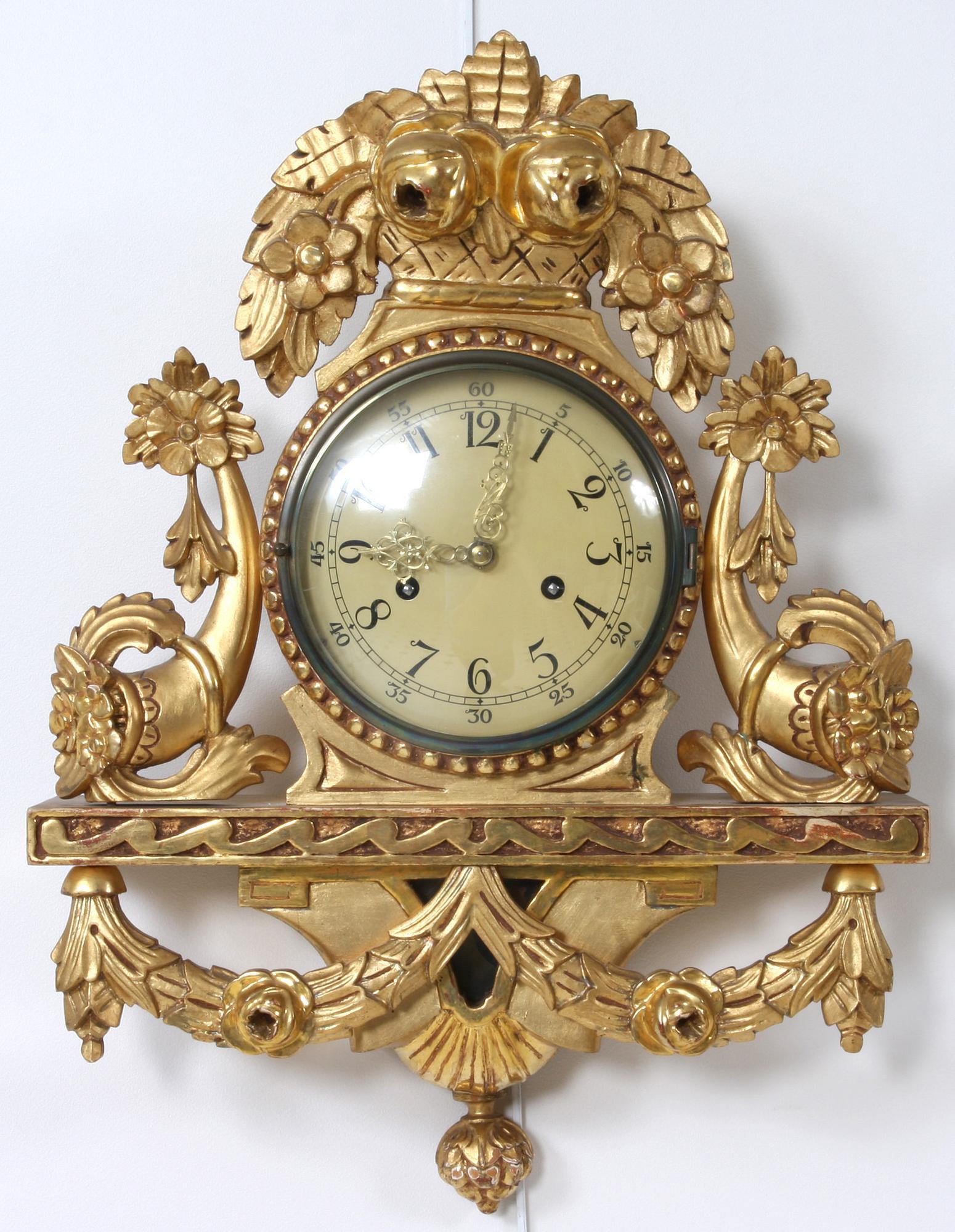 VÄGGPENDYL, empirestil, 1900-tal.